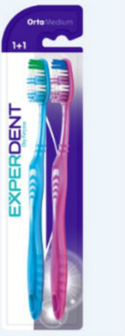 ExperDent 2'li Diş Fırçası Medium