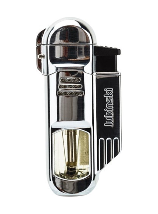 Lubinski Yeni Stil Delicili Dört Torch Puro Çakmağı Silver Lb-107