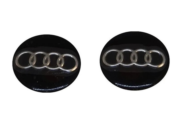 Audi Araç Anahtar Logo Amblemi Kumanda Logo Çap: 14 Mm 2 Adet