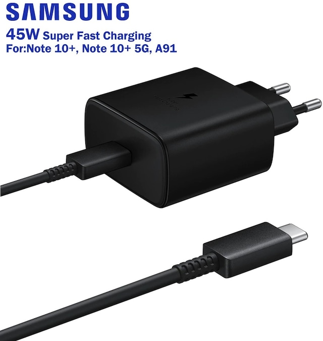 Samsung 45w Şarj Adaptörü Ve 5a Type-c Kablo Ep-ta845