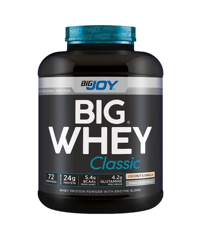Bi Gjoy BI GWHEY Whey Protein Classic 2196 G 72 Servis Hindistan Cevizi &amp; Vanilya