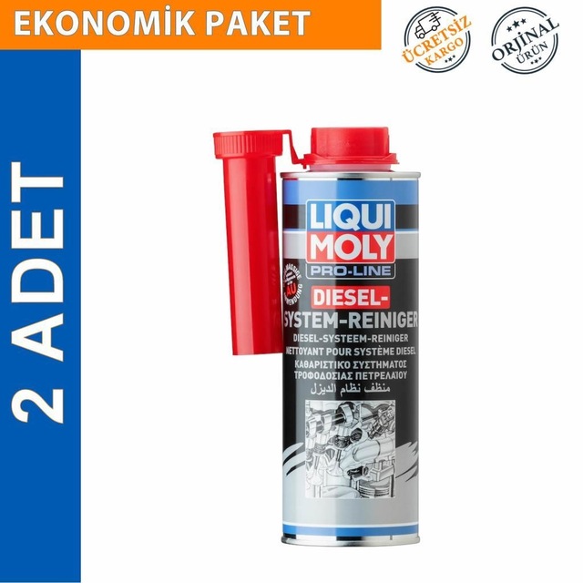 Liqui Moly Pro Line Dizel Sistem Temizleyici 500 ML 2 Adet 515