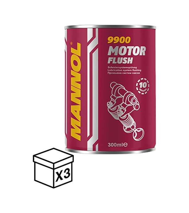Mn9900-0.30me Motor Flush Metal 300 Ml 3 Adet