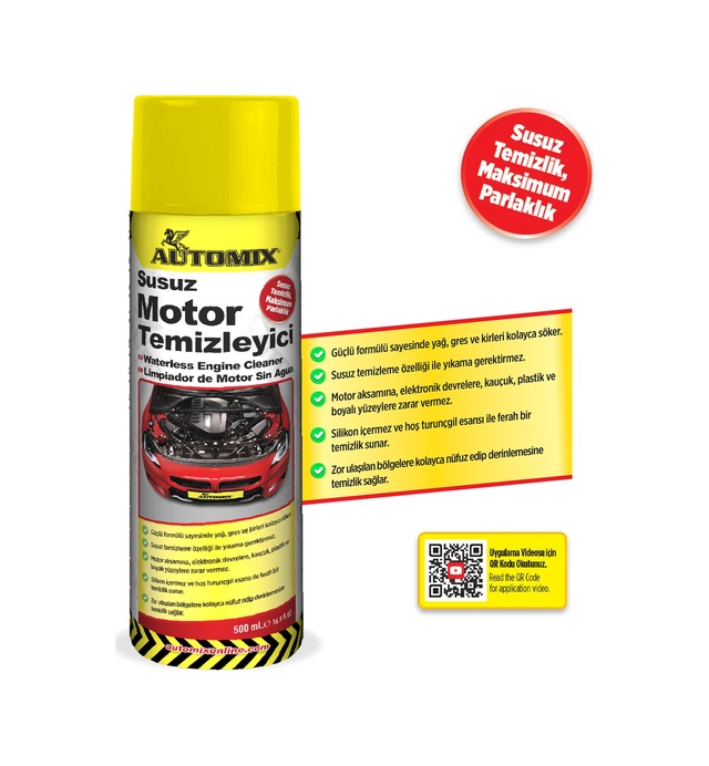 Automix Susuz Motor Temizleyici 500 Ml