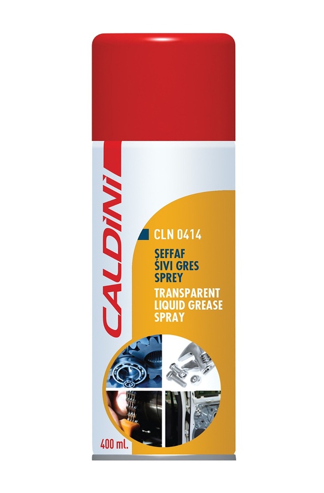 Caldini Şeffaf Sıvı Gres Sprey 400 Ml