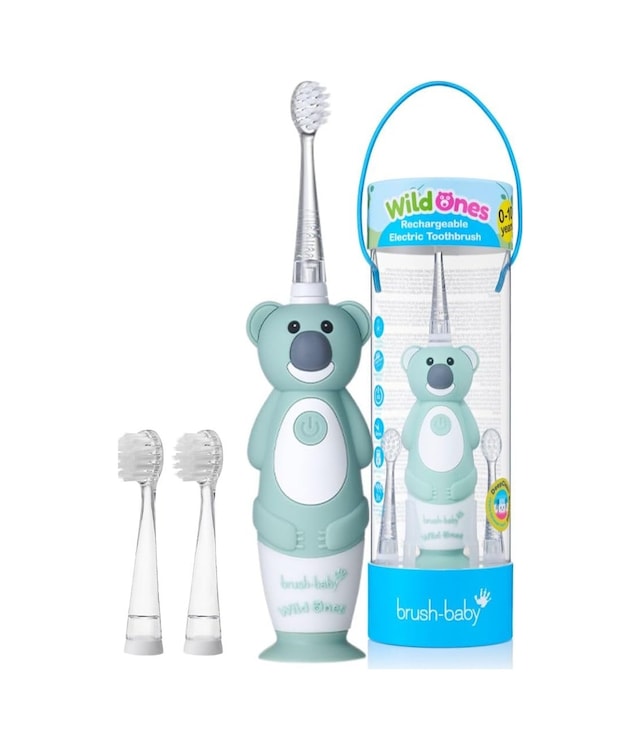 Baby Sonic Brush-baby Wildones Koala Desenli Çocuk Şarjlı Elektrikli Diş Fırçası, Zamanlayıcılı Diğer