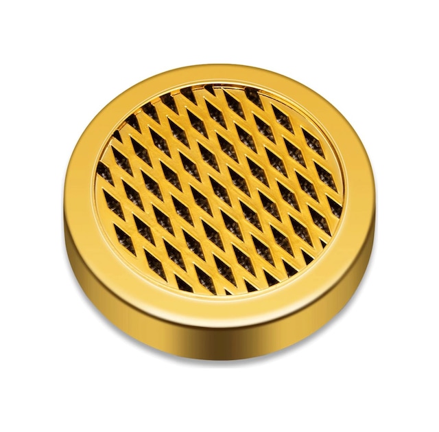 Cigarloong Puro Kutusu Nemlendirici Humidifier Yuvarlak Gold