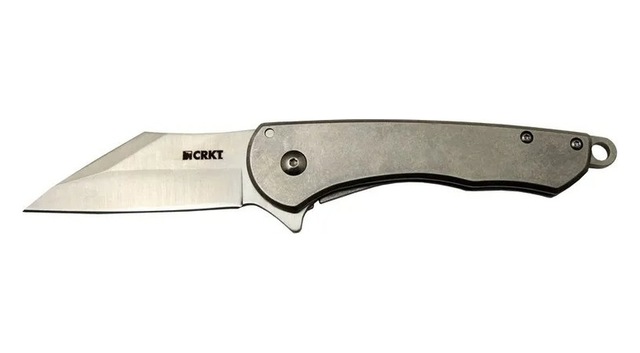 Crkt Jettison 6820 Wy Beyaz Kamp / Outdoor Çakı 18, 5cm - Yarı Otomatik, Kemerlikli