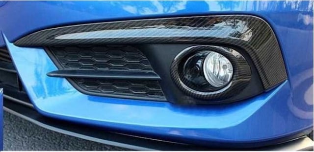 Honda Civic Fc5 Uyumlu Ön Sis Kaşı Ve Halka Kaplama Karbon