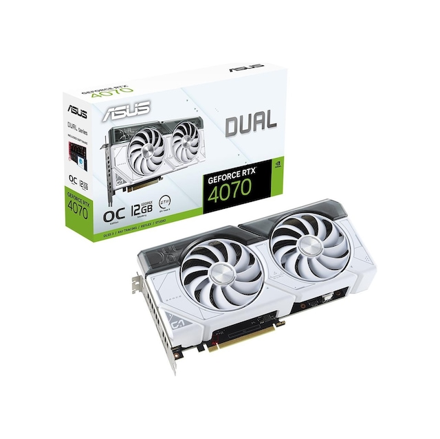ASUS RTX 4070 DUAL OC WHITE