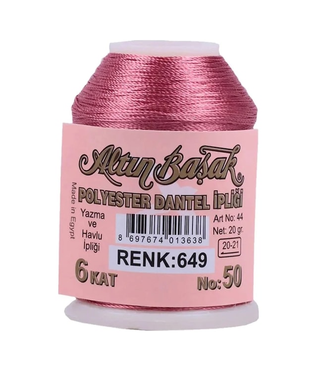 Ers Altınbaşak Oya Ve Dantel İpi 20 Gr - Royaleks - No: 649