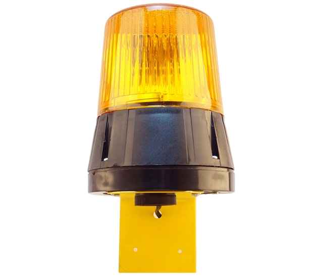 Mesan Ø110 İkaz Lamba Döner Buzzer L Montaj Turuncu 220vac Ms 899.3.220vac