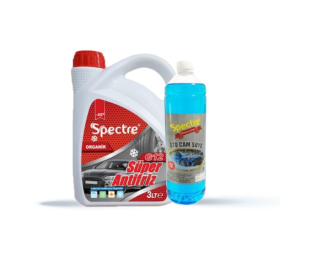 Spectre G12 Kırmızı Süper -40 Antifriz 3 Litre N11.513