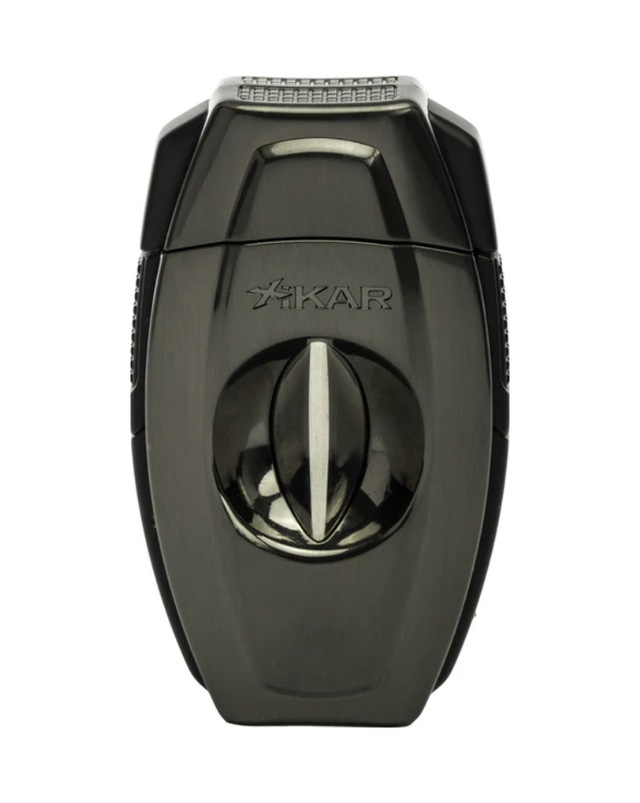 Xikar Flip Dual Gunmetal V & Düz Puro Makası Kesici 00000tr9306