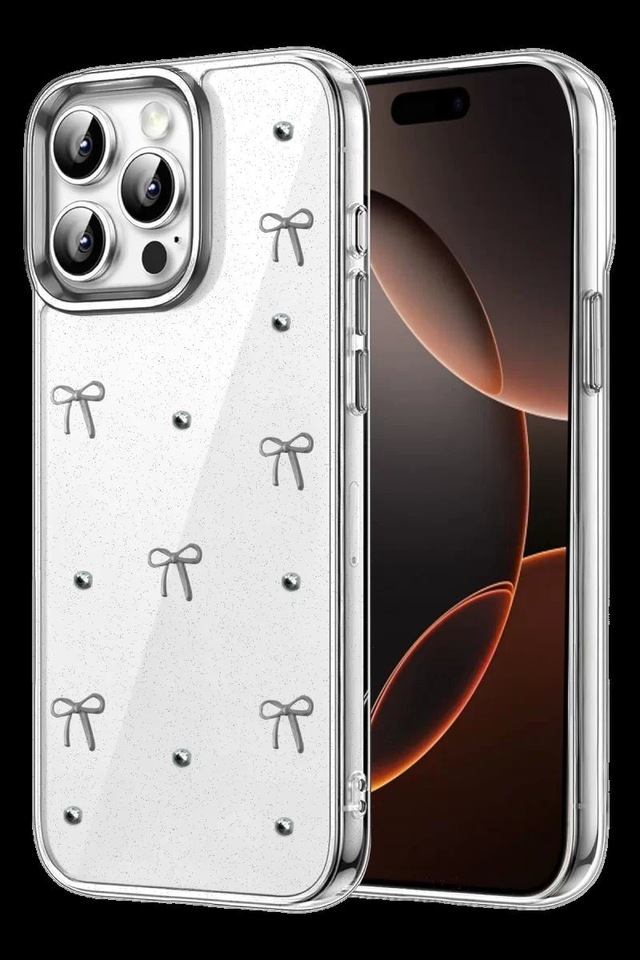 Apple İphone 14 Pro Max Fiyonk Desenli Kapak - Desen 5