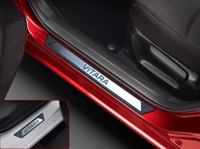 Suzuki Grand Vitara Krom Kapı Eşik Koruması 2005-2014 4 Parça Kgagesık00093