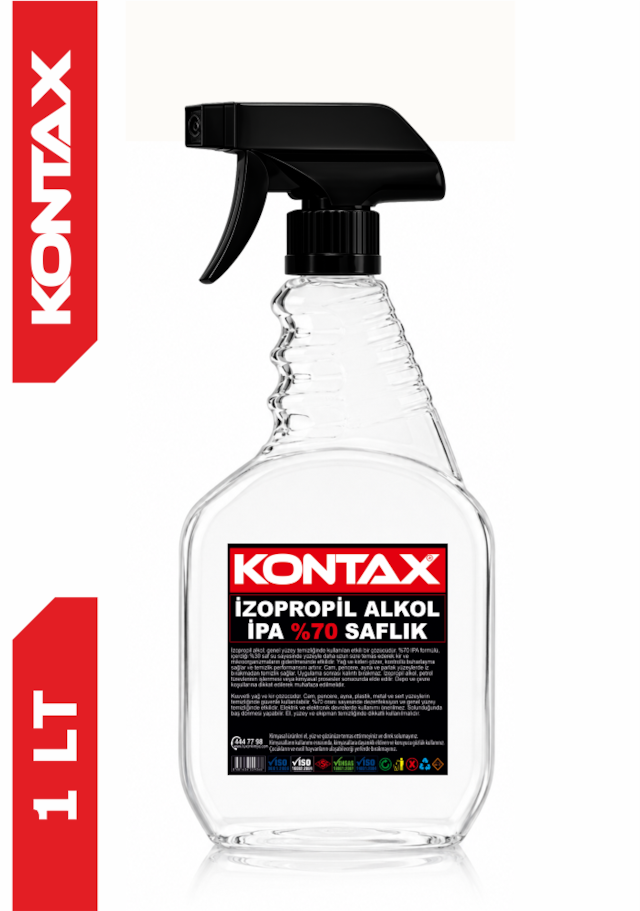 Kontax İzopropil %70 Saflıkta 1 Lt Saf İpa Tekli