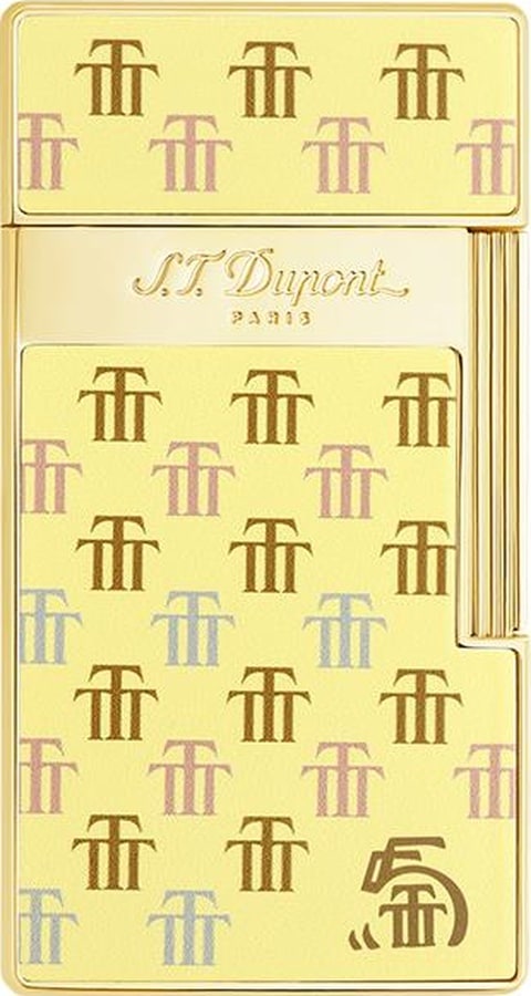 S.t. Dupont Biggy Trinidad Lacquered Sarı Puro Çakmağı 25077