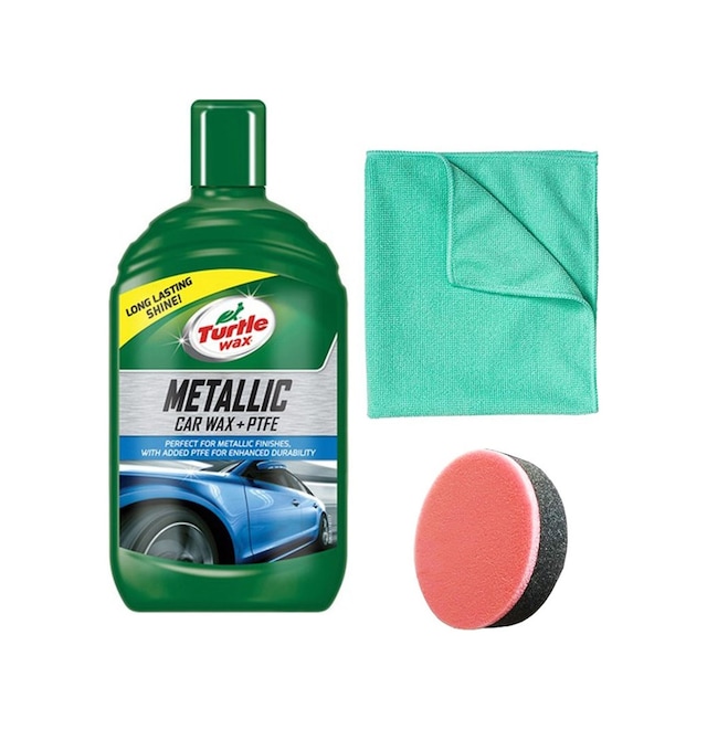Turtle Wax Metalik Ptfe Katkılı Boya Koruyucu + Sünger+ Bez