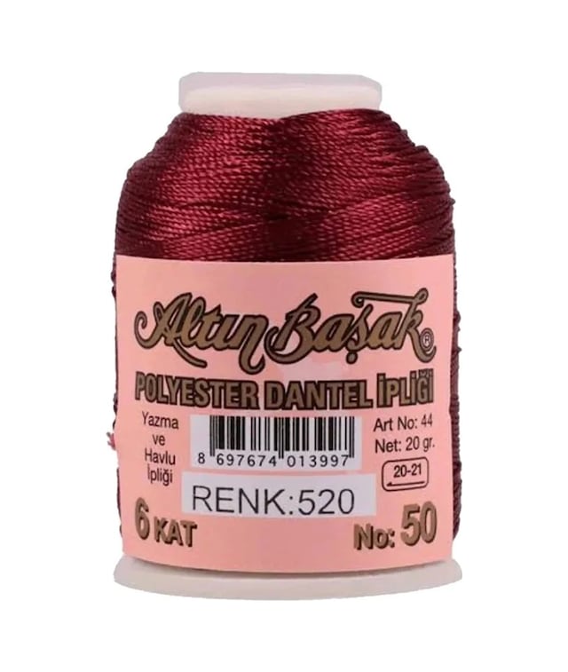 Ers Altınbaşak Oya Ve Dantel İpi 20 Gr - Royaleks - No: 520