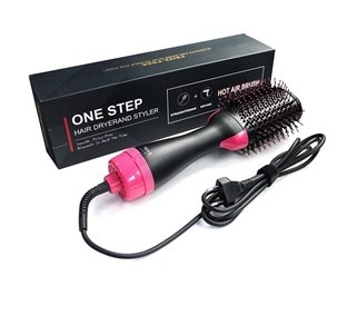 2in1 One Step Kurutmalı Saç Düzleştirici - Elektrikli Fön Tarak 1200w 5691