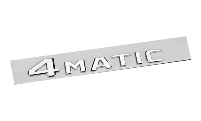Mercedes Uyumlu 4matic Krom Bagaj Yazısı