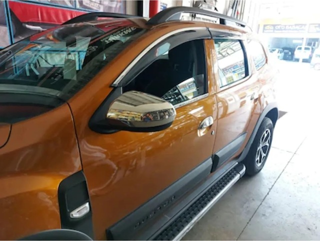 Dacia Duster Uyumlu 2018-2024 Krom Ayna Kapağı 2 Parça Paslanmaz Çelik