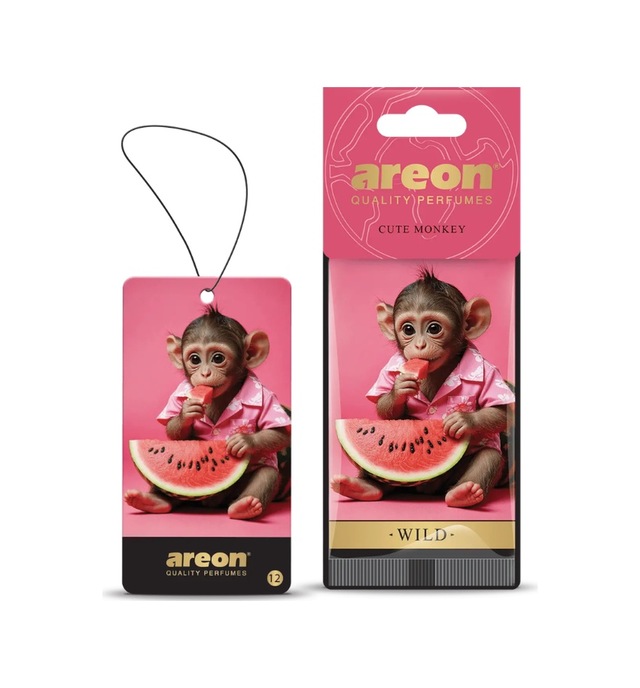 Areon Wild Cute Monkey Oto Araç Kokusu