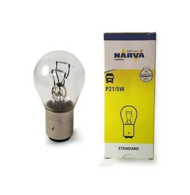 Narva 12V 1016 21/5W Park Stop Ampulü Çift Duylu 10 Adet 17916