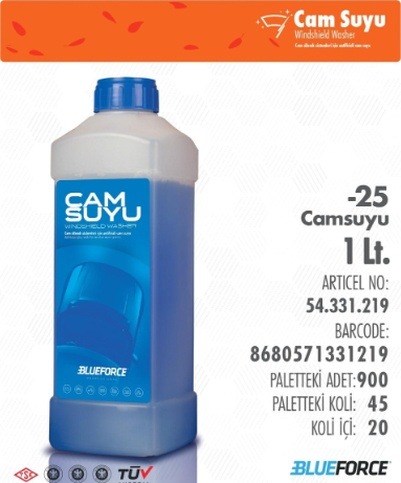 Blueforce Cam Suyu -25 1 Litre