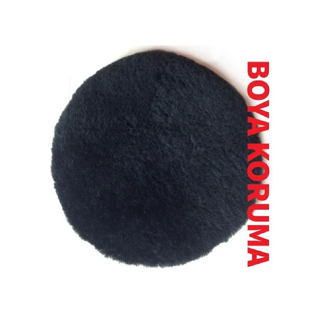 Carwax Kuzu Postu Yün Ped Siyah 16 Cm