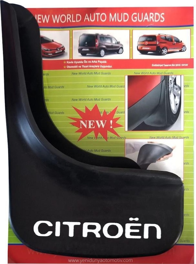 Citröen C3 2002-2009 Model 4lü Paçalık, Çamurluk, Tozluk CIT1UX003