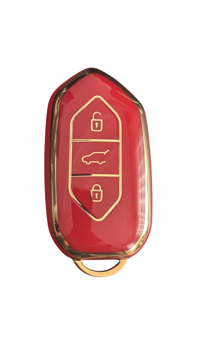 Autohan Keys Togg T10x Akıllı Anahtar Kılıfı, 3 Tuşlu, Nano Koruma Kırmızı Alıtn