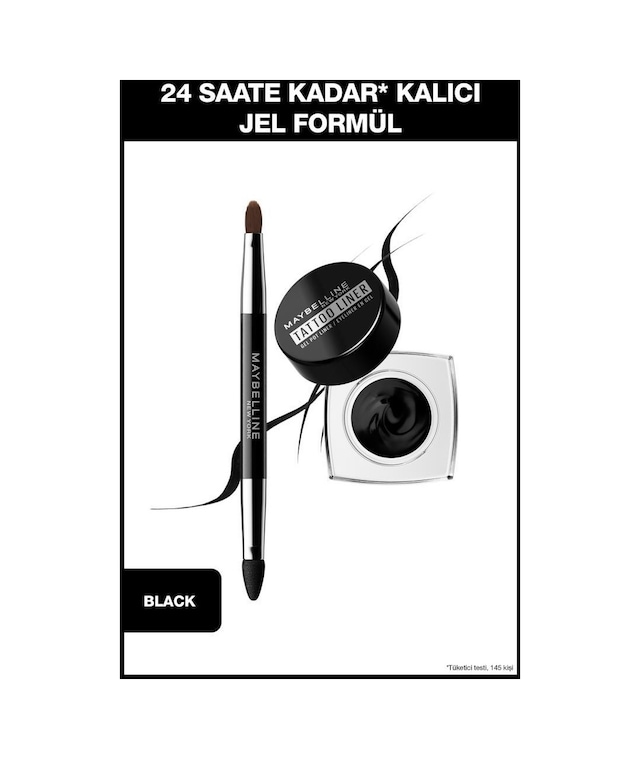 Maybelline New York Tattoo Liner Gel Pot Eyeliner Siyah