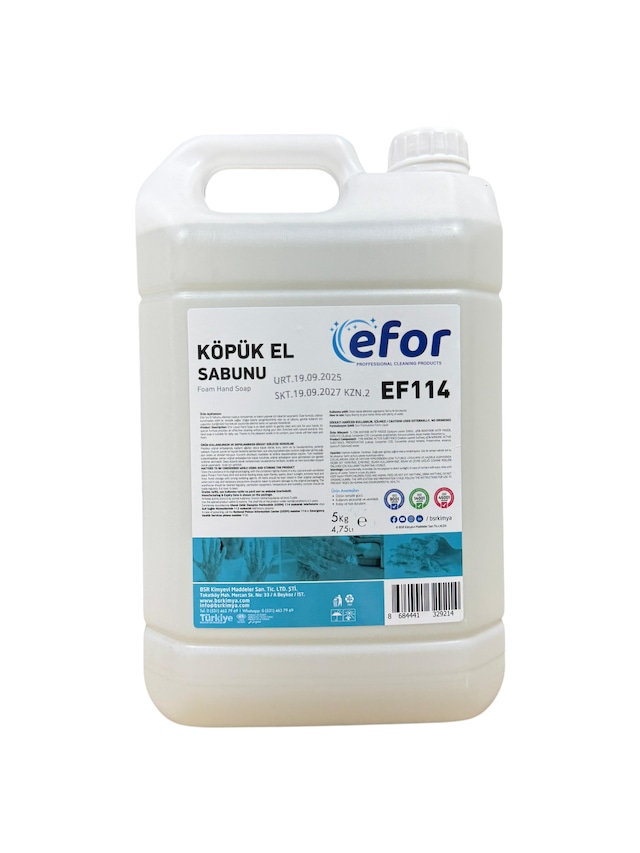Efor Köpük Sabun 5 Lt