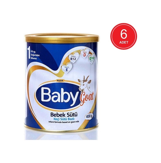 Baby Goat 1 Bebek Sütü 400 G 6 Adet
