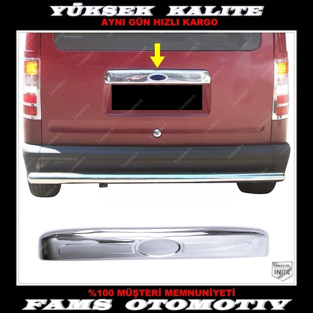 Ford Connect Krom Bagaj Çıtası 2002-2009 Arası P.Çelik 63 CM