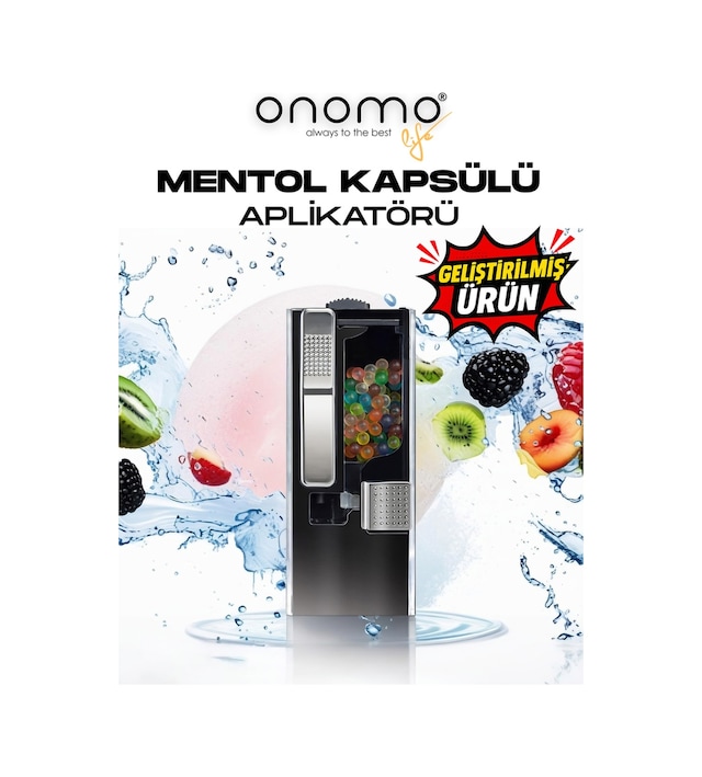Life Premium Mentol Topu Aplikatörü Gümüş - Siyah