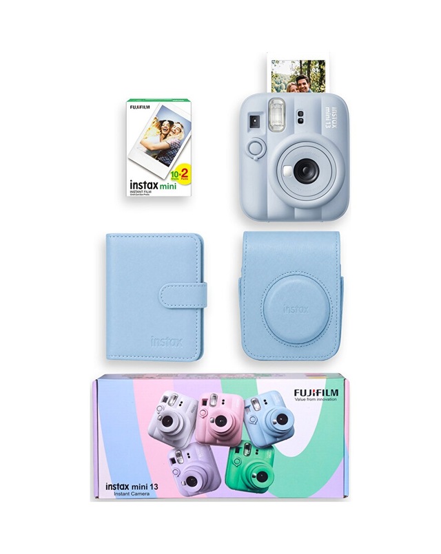 Instax Mini 13 Şipşak Fotoğraf Makinesi + Çanta + Albüm + 20'li Film
