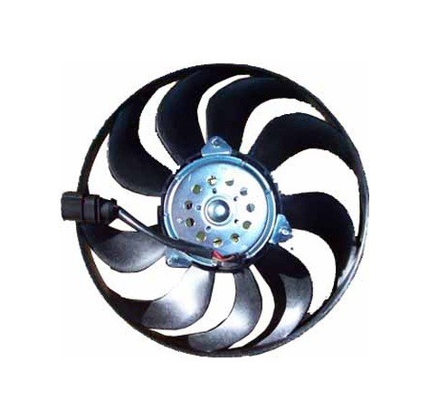 Audı A3 05/08 Radyatör Fanı Motorlu Tek Fişli 9 Kanat Klimalı Tip