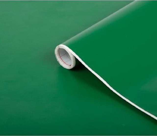 Mat Yeşill Yapışkanlı Kaplama Folyosu 122 Cm X 10 Mt