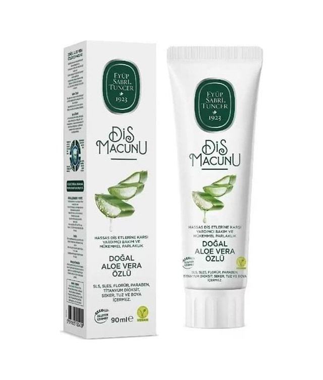 Eyüp Sabri Tuncer Diş Macunu 90ml. Aloe Vera Özlü