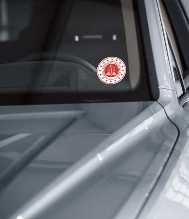 İçişleri Bakanlığı Araç Logo Sticker