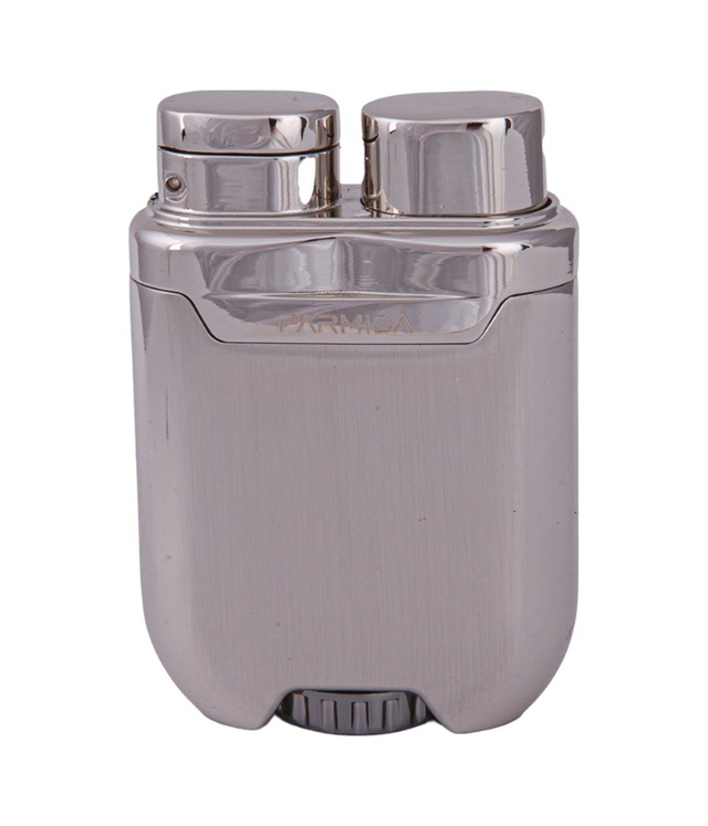Tek Torch Pürmüz Gümüş-gold Metal Puro Çakmağı - Tr7893