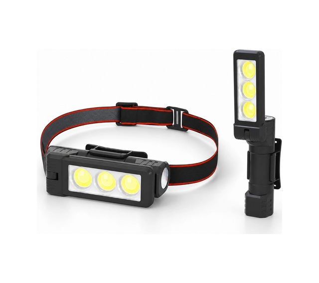 Gs-225 3 Led Usb Şarjlı Çok Fonksiyonlu Kafa Feneri