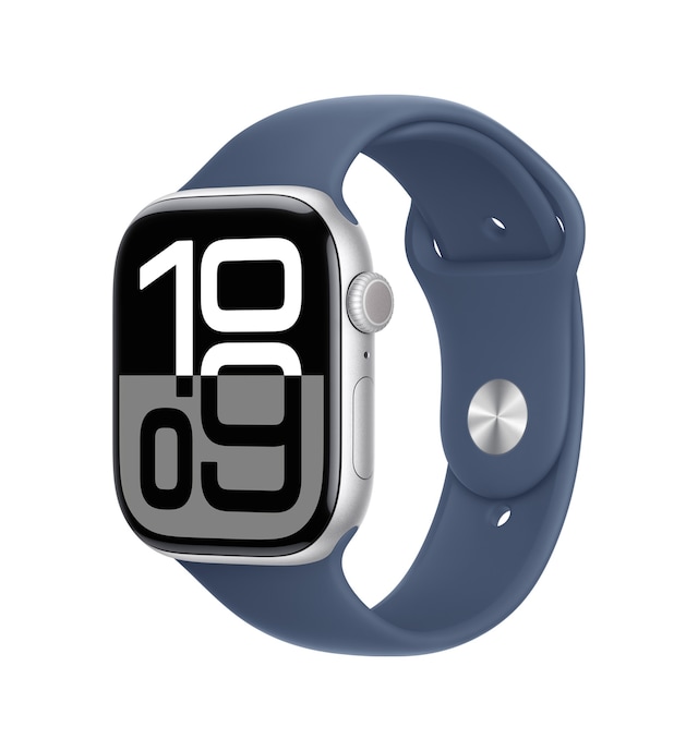 Apple Watch Series 10 GPS 46 MM Alüminyum Kasa Spor Kordon S/M Akıllı Saat (Apple Türkiye Garantili)