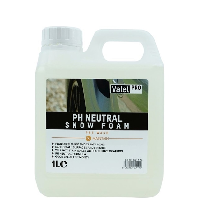 Valet Pro Ph Neutral Snow Foam Yıkama Köpüğü 1 Lt