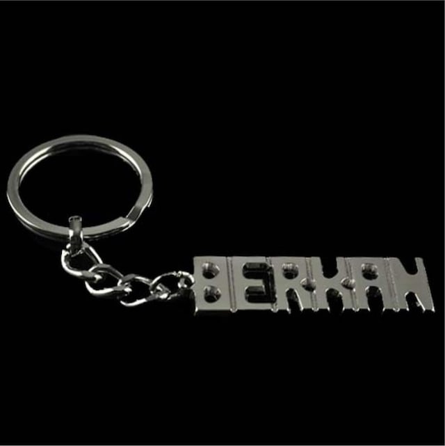 Ber - 711 - - Spt-gld - İsimli Anahtarlık Çok Renkli