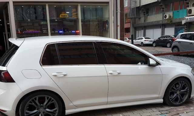 Volkswagen Golf 7 7,5 Krom Cam Çerçevesi 2013 Ful Set
