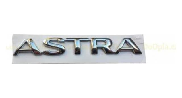 Opel Bagaj Yazısı - Astra Bagaj Yazısı